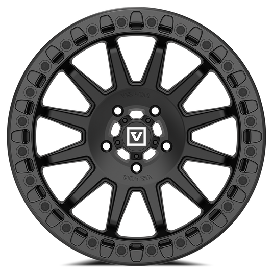 V09 Beadlock UTV Wheel Satin Black