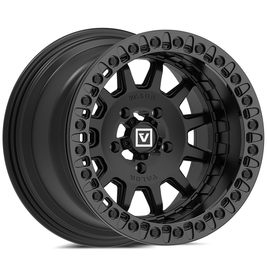 V09 Beadlock UTV Wheel Satin Black