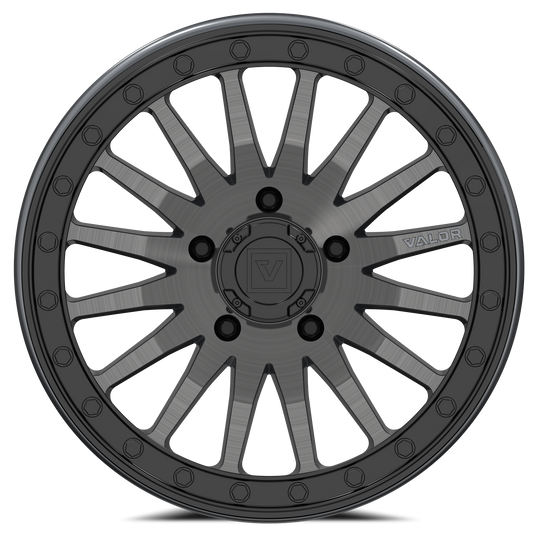 V06 Beadlock UTV Wheel Brushed Gunmetal