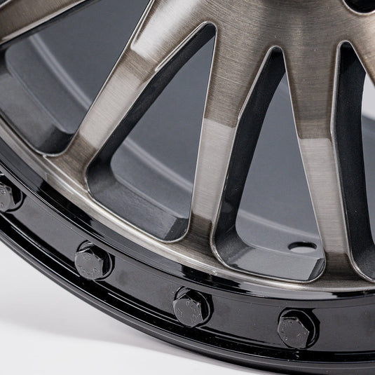 V06 Beadlock UTV Wheel Brushed Gunmetal