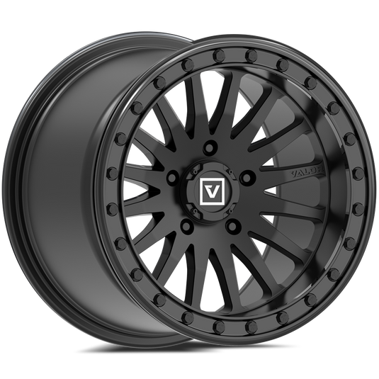 V06 Beadlock UTV Wheel Satin Black
