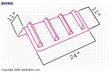 Load image into Gallery viewer, Heavy Duty Veeboards® Corner Protector Longer Edge | SIZE OPTIONS

