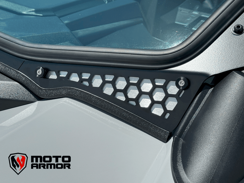 Load image into Gallery viewer, Moto Armor RZR PRO Max Visibility Full Glass Windshield

