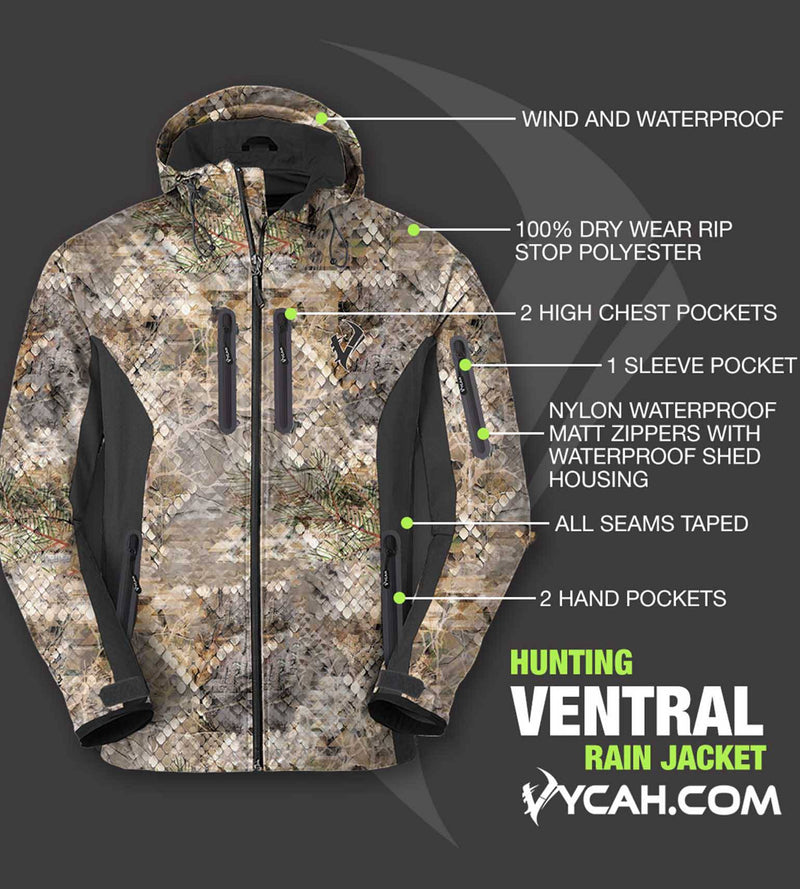Load image into Gallery viewer, Vycah Ventral Rain Jacket - Fall
