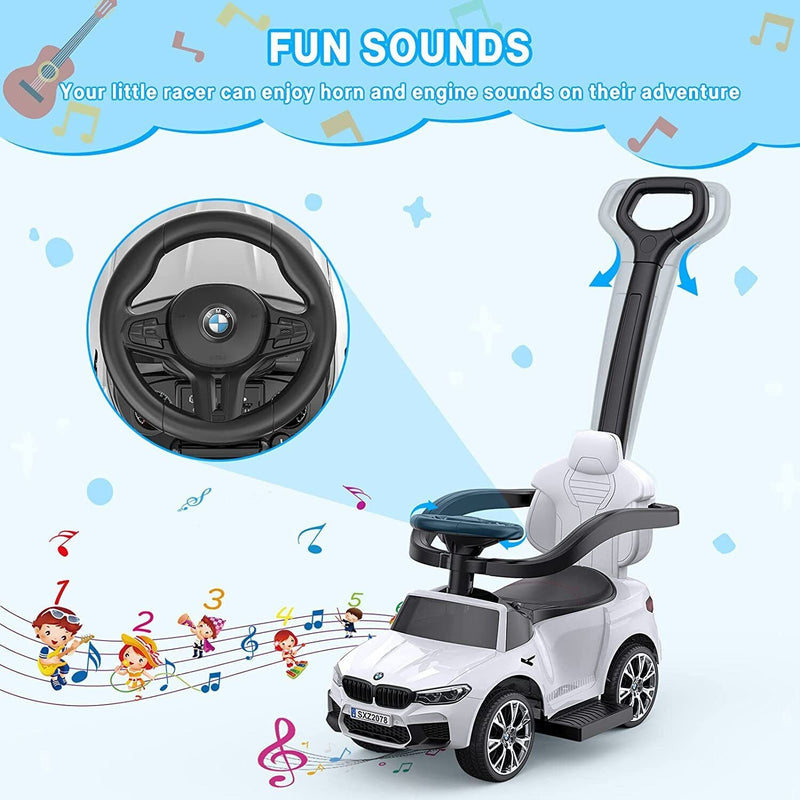 Load image into Gallery viewer, Versatile 4-in-1 Push Cars for Toddlers with LED Lights and Music
