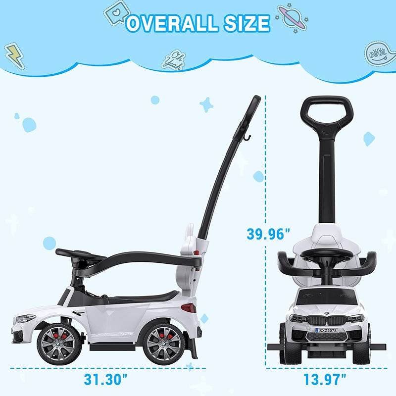 Load image into Gallery viewer, Versatile 4-in-1 Push Cars for Toddlers with LED Lights and Music
