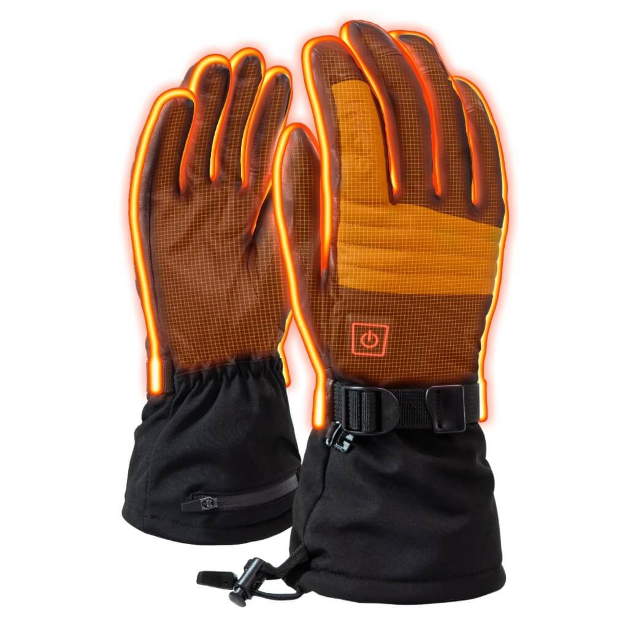 Gobi Heat Vertex II Heated Ski Gloves (3500mAh USB-C Battery)