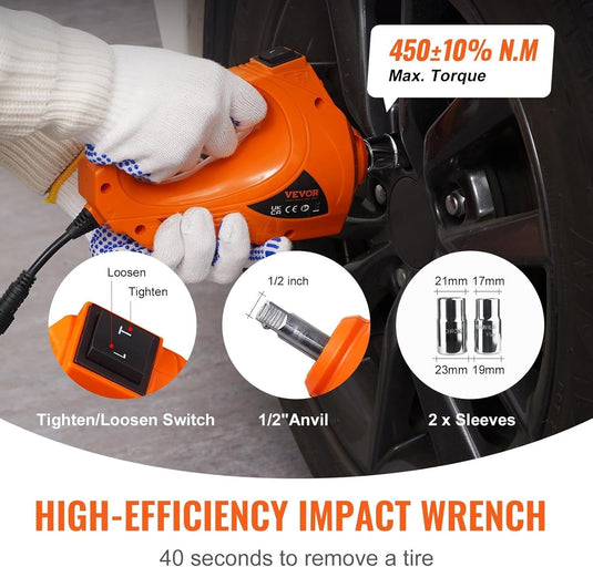 Electric Hydraulic Car Jack 5 Ton 11023 LBS with Electric Impact Lift