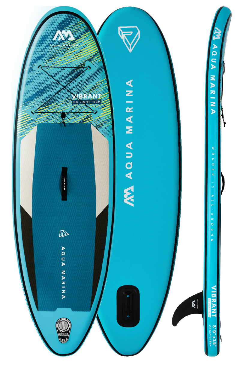 Load image into Gallery viewer, Aqua Marina VIBRANT 8'0" Inflatable Paddle Board Kids SUP
