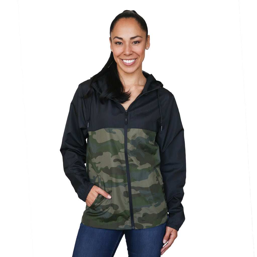 Dryflip Windbreaker (Black/Camo) - Skoutley Outdoors LLC