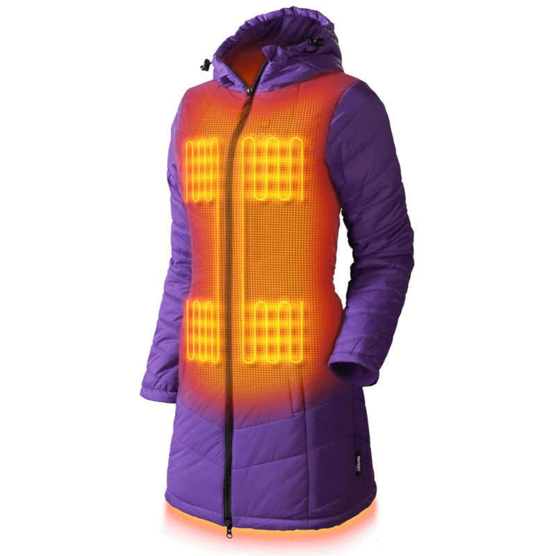 Load image into Gallery viewer, Victoria Womens Heated Coat
