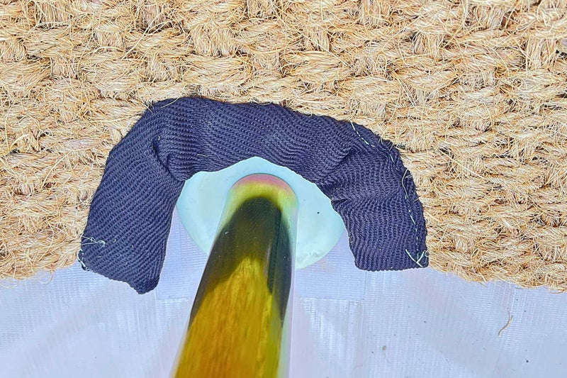 Load image into Gallery viewer, Coir Bell Tent Rug Half-Moon | 13' (4M)

