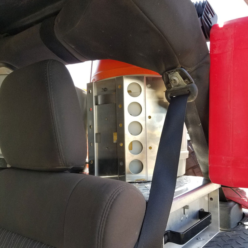 Load image into Gallery viewer, Foraker MARINE Bracket for 17 lb and 22 lb Viking Composite Propane Tank
