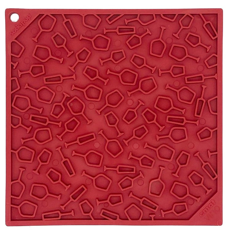 Load image into Gallery viewer, Vino Dog eMat - Enrichment Lick Mat For Dogs and Cats | Wine-Inspired Design| SodaPup
