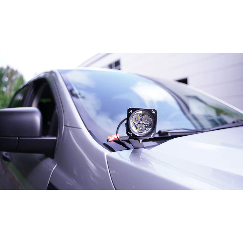 Load image into Gallery viewer, 2019+ Ford Ranger A-Pillar Mounts With 20 WATT Mini Cannon
