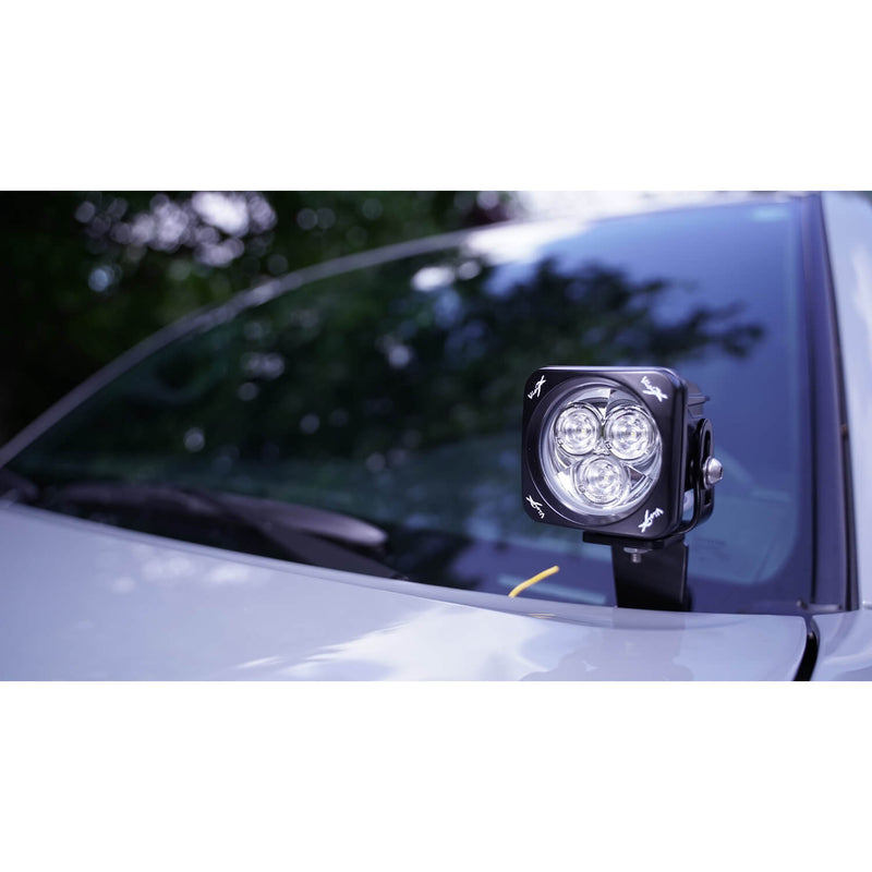 Load image into Gallery viewer, 3" Square CG2 Single LED Light Cannon Kit
