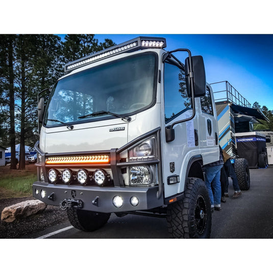 30" Shocker Dual Action LED Light Bar | Trail Amber Elliptical