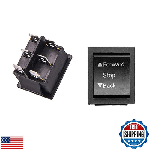 2 Pcs Universal Forward and Backward Switch for 6-24V Power Wheel Circuit