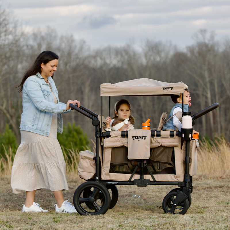 Load image into Gallery viewer, Keenz MOOV 2-Passenger Stroller Wagon – All-Terrain Comfort for Everyday Movement
