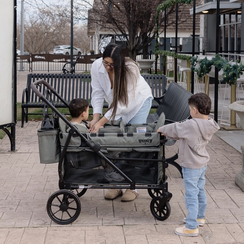 Load image into Gallery viewer, Keenz VIVA 2-Passenger Stroller Wagon – Compact Power for City Life
