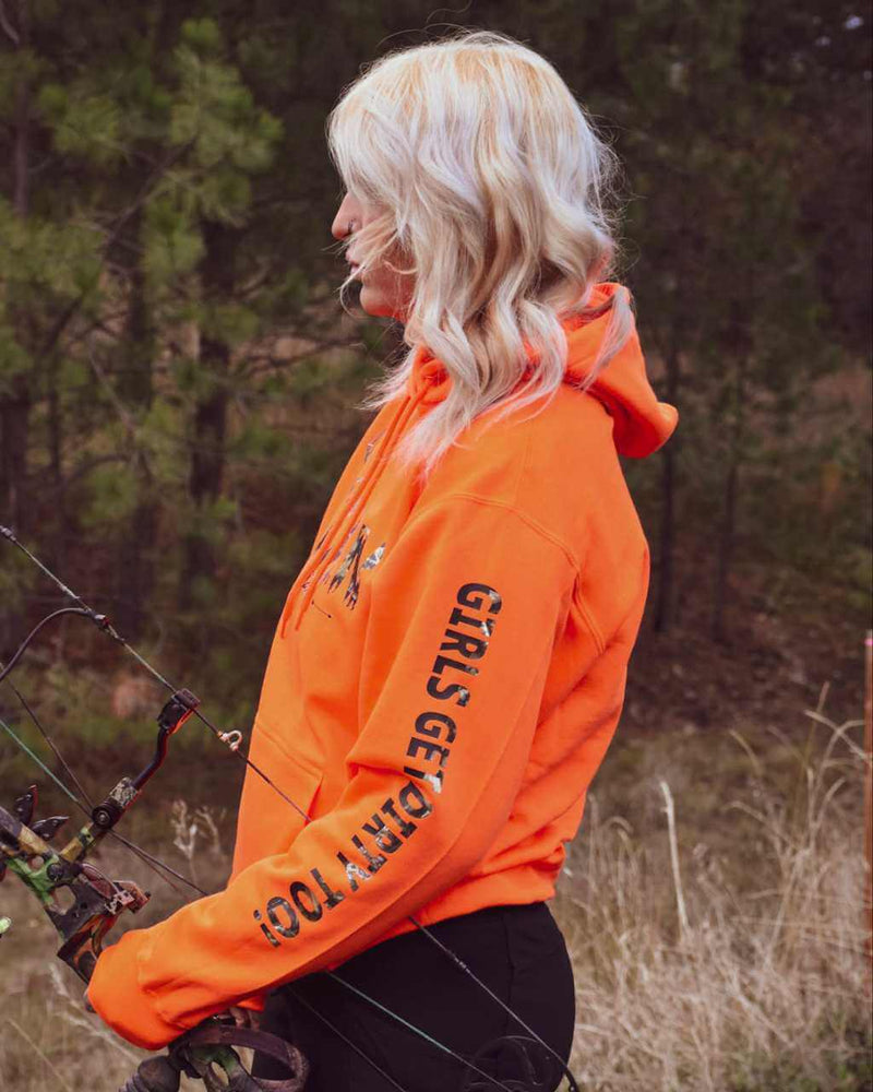 Load image into Gallery viewer, Vixen Huntress Pullover Hoodie-Safety
