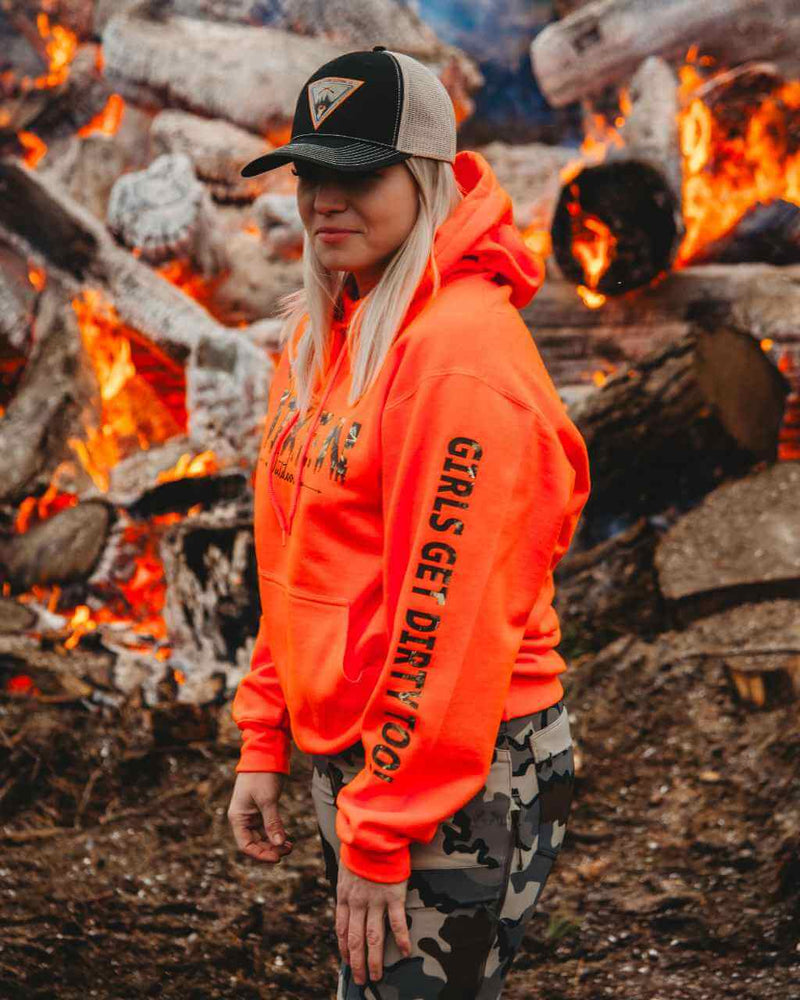 Load image into Gallery viewer, Vixen Huntress Pullover Hoodie-Safety

