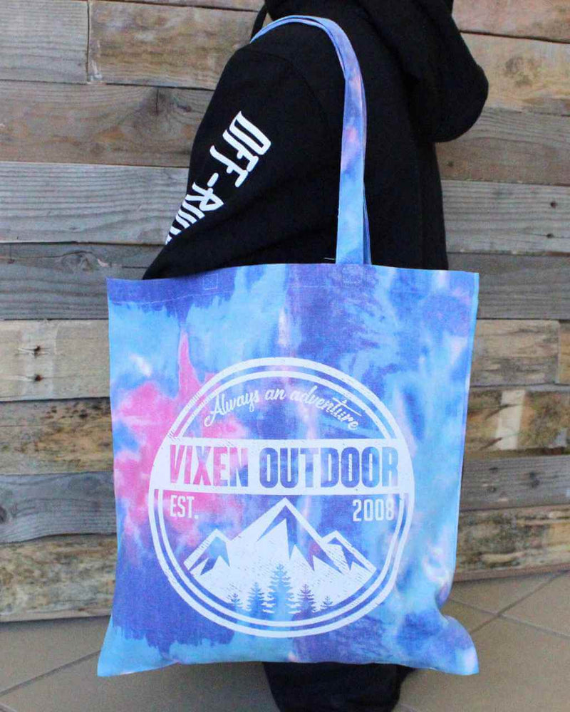 Load image into Gallery viewer, Vixen Outdoor Tie Dye Canvas Tote - Candy
