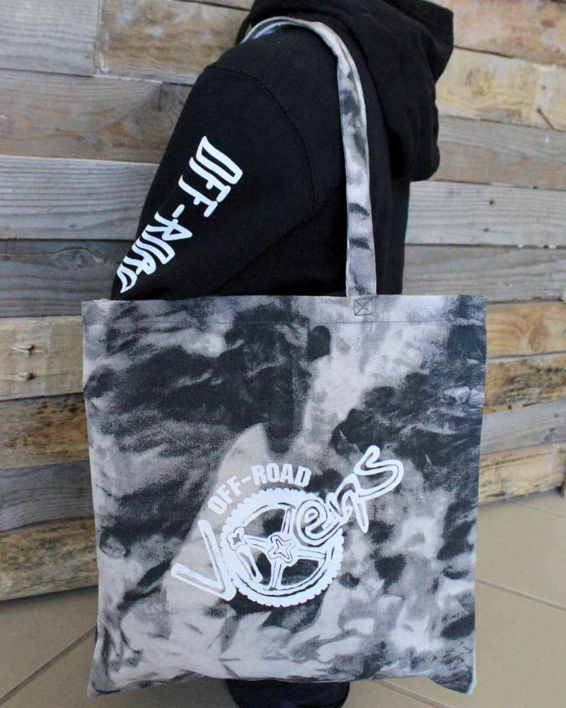 Load image into Gallery viewer, Vixen Outdoor Tie Dye Canvas Tote - Smoke
