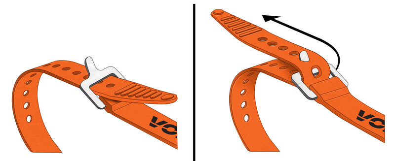 Load image into Gallery viewer, Voile Straps with Aluminum Buckle
