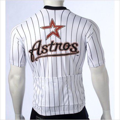 Load image into Gallery viewer, MLB Houston Astros Men&#39;s Cycling Jersey, X-Small
