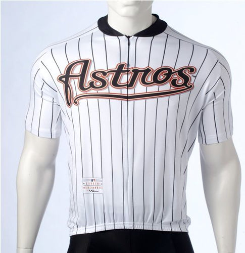 MLB Houston Astros Men's Cycling Jersey, X-Small