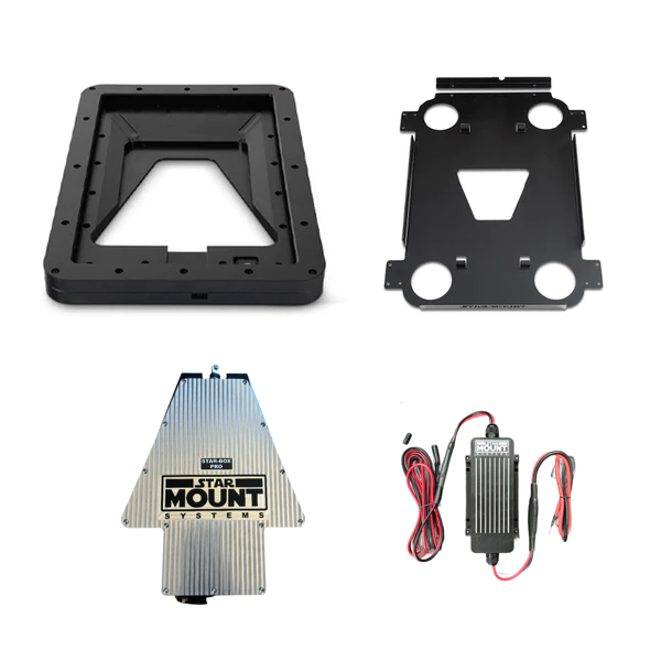 Load image into Gallery viewer, Star-Mount VOYAGER 12v PRO BUNDLE for Gen 3 Starlink (12V Conversion Included)
