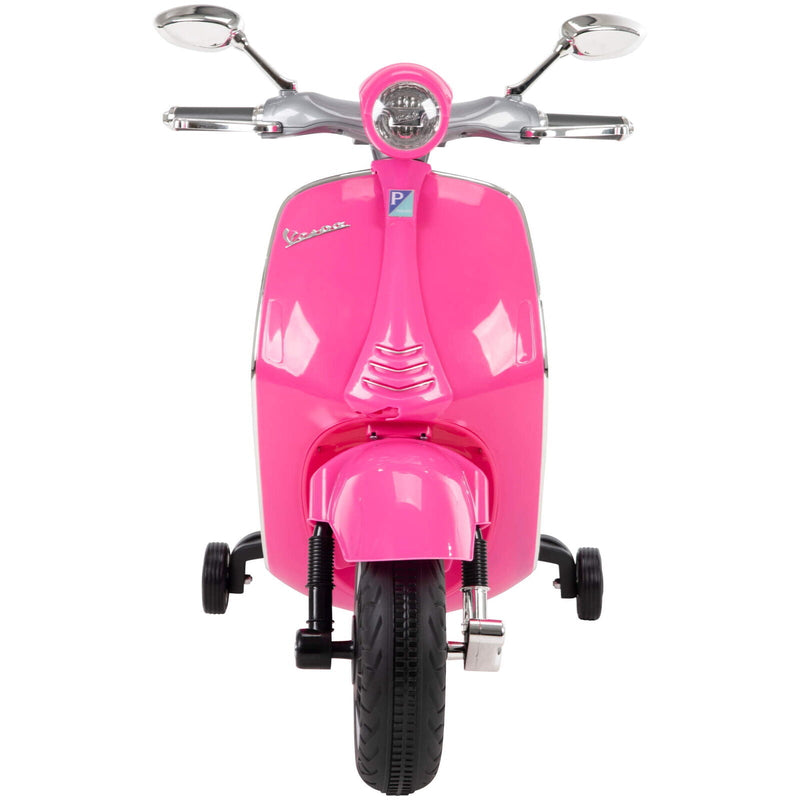 Load image into Gallery viewer, Vroom into Fun with the Huffy 6V Vespa Electric Scooter for Kids in Pink
