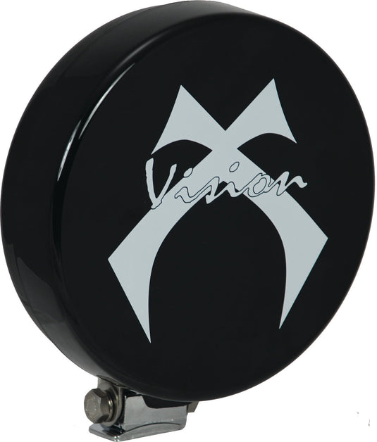 6" Round Black 100 Watt Halogen Off Road Lights with Covers and Harness