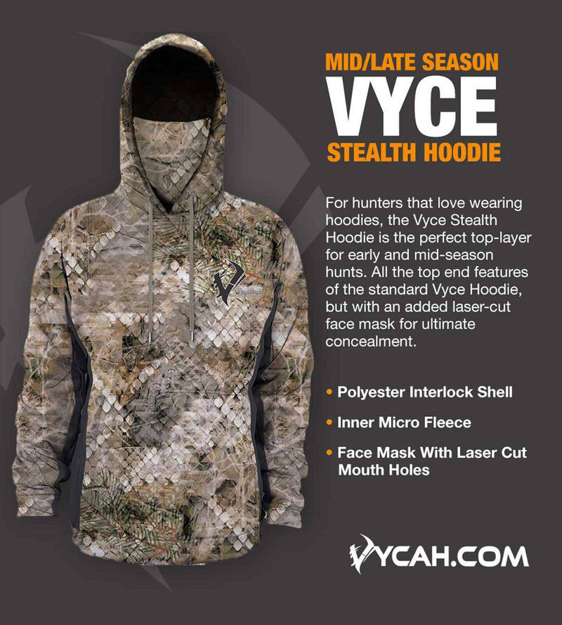 Load image into Gallery viewer, Vycah Vyce Stealth Hoodie - Fall
