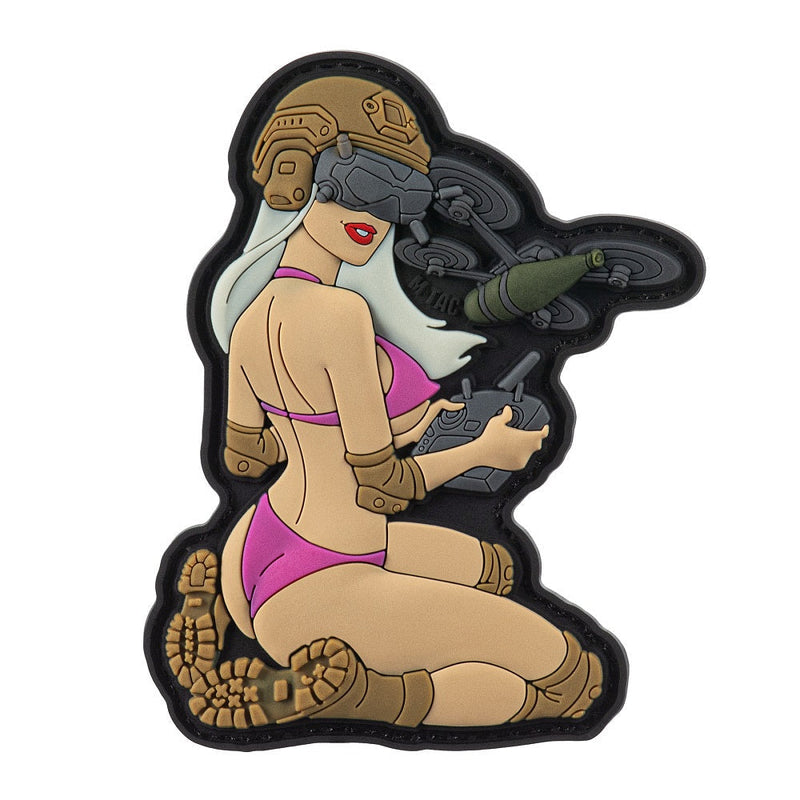 Load image into Gallery viewer, M-Tac Morale Patch Tactical Girl
