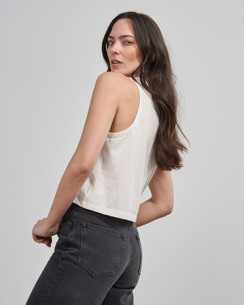 Load image into Gallery viewer, EcoKnit™ Cropped Tank
