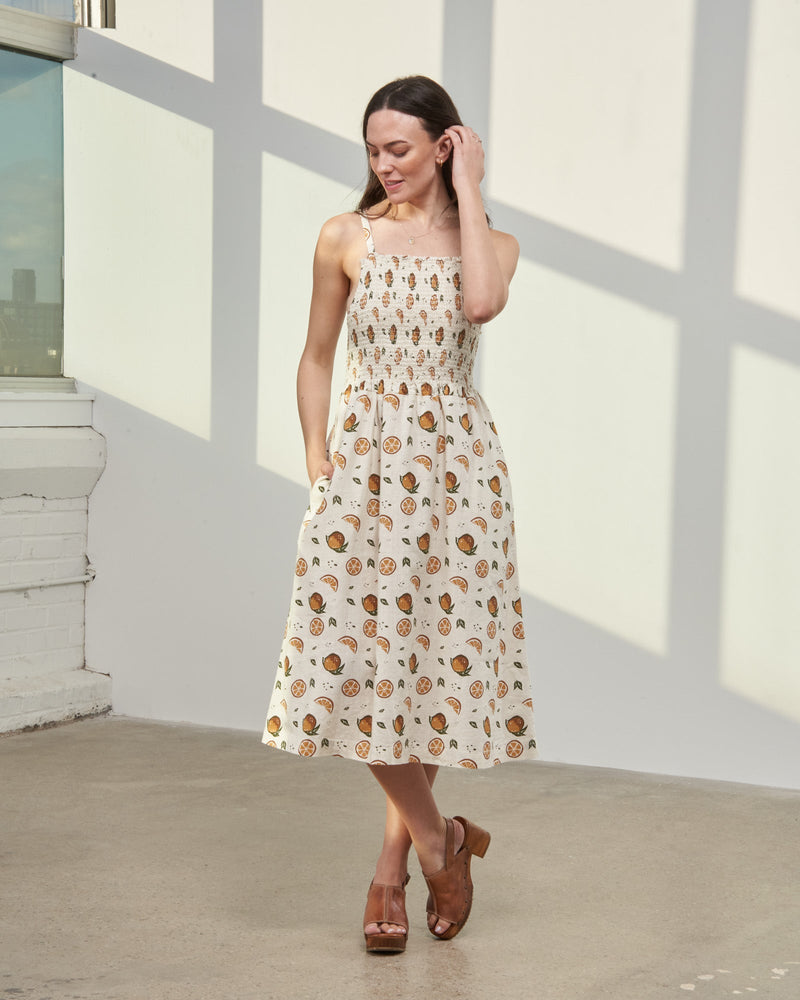 Load image into Gallery viewer, SoftHemp™ Smocked Dress
