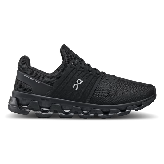 Women's On Cloudswift 3 AD, All Black, 5 B Medium - Skoutley Outdoors LLC