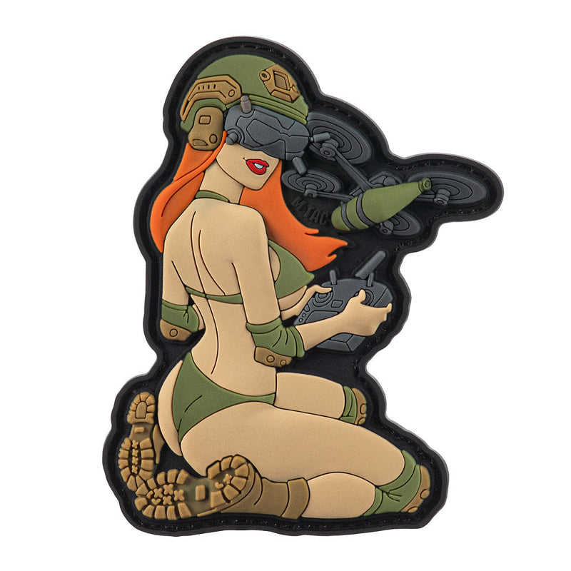 Load image into Gallery viewer, M-Tac Morale Patch Tactical Girl
