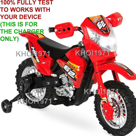 AC Wall Charger Adapter for Blazin Wheels 62 RT Force Z Hero Dirt Motor Bike Ride