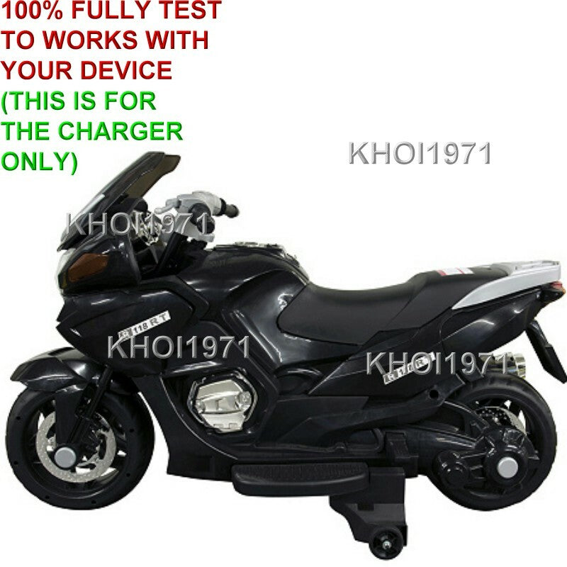 Load image into Gallery viewer, 12V AC Wall Charger Adapter for Blazin Wheels Ride-On Motorcycle Bike R118 RT
