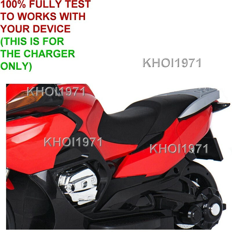 Load image into Gallery viewer, 12V AC Wall Charger Adapter for Blazin Wheels Ride-On Motorcycle Bike R118 RT
