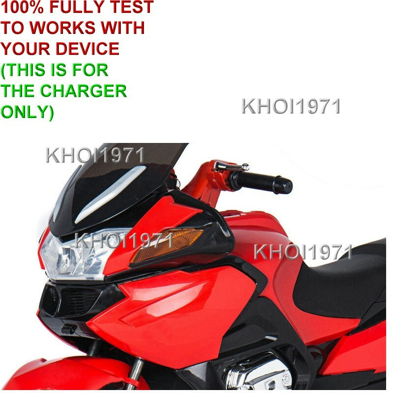 Load image into Gallery viewer, 12V AC Wall Charger Adapter for Blazin Wheels Ride-On Motorcycle Bike R118 RT
