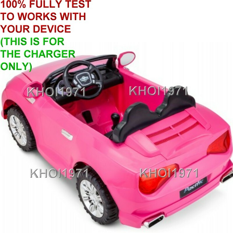 Load image into Gallery viewer, 12V AC Charger Adapter for Kidtrax KT1342WM Cool Car Convertible Ride-On
