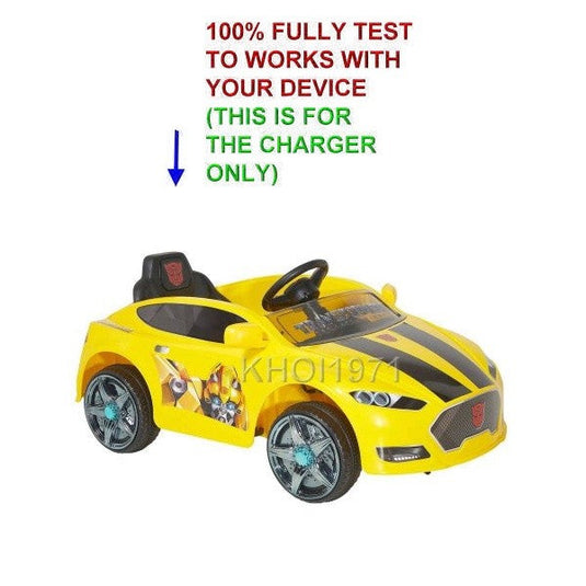 AC Wall Charger Adapter for Dynacraft Transformers Bumblebee Ride-On Model 8803-88