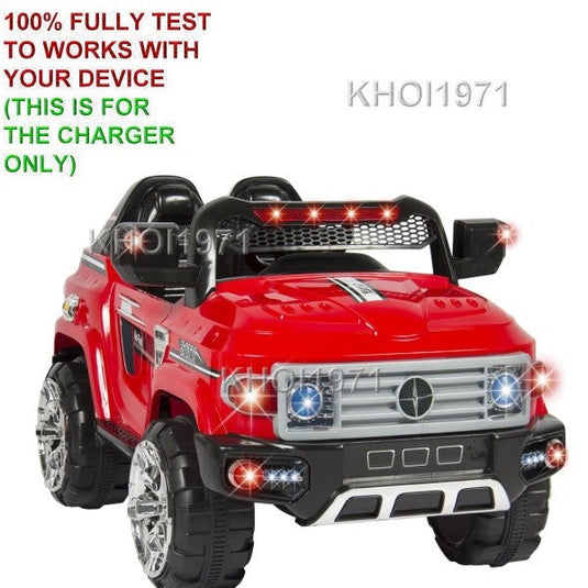 AC Charger Adapter for Kids Ride-On Truck Red Model 8F SKY2069