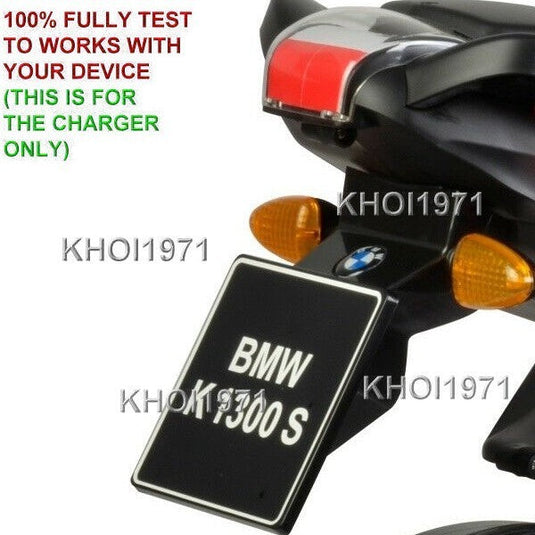 12V AC Wall Charger Adapter for BMW K1300S Motorcycle Ride-On Battery TY5838USA