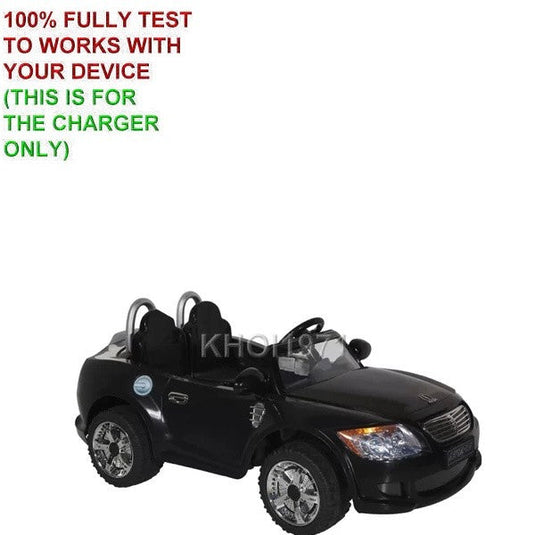 12V AC Wall Charger Adapter with Surge Protection for Ride-On Roadster Batteries