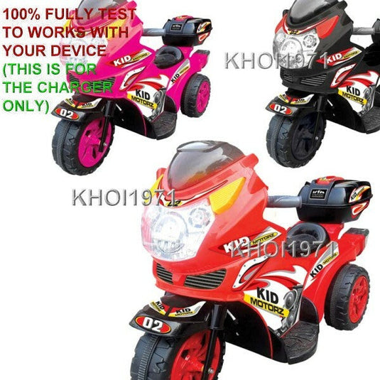 AC Wall Charger Adapter for Kid Motorz 0121 Motorbike Ride-On Toy